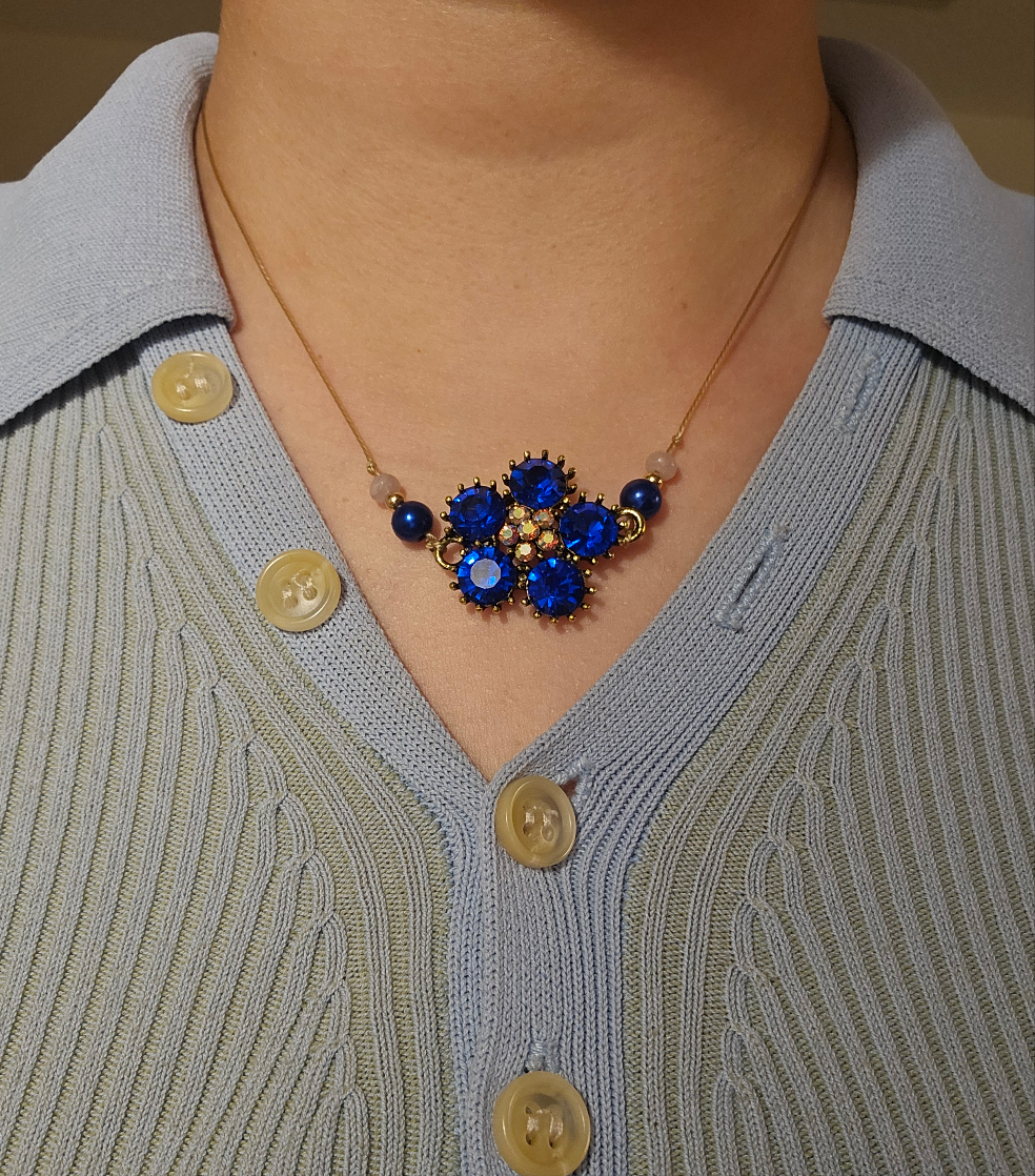 Sapphire Fantasy Necklace