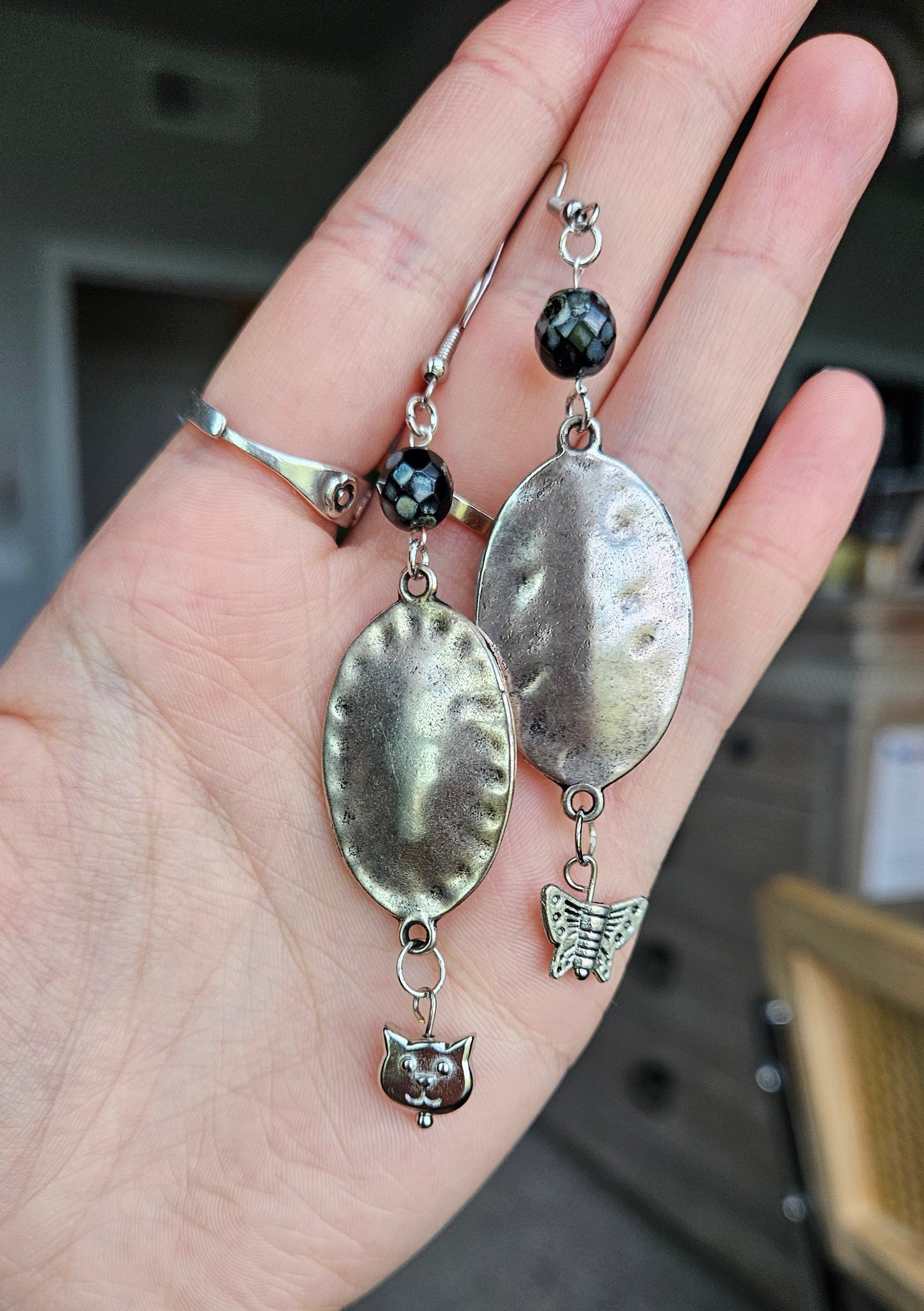 Kitty & Butterfly Earrings