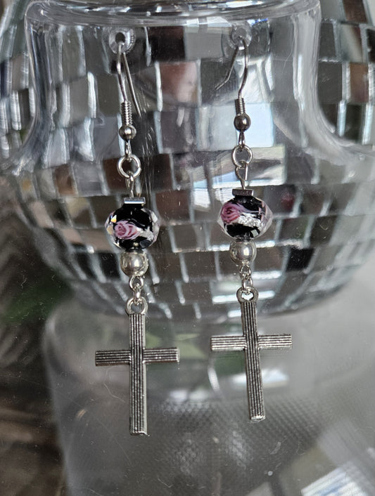 Holy Rose Earrings