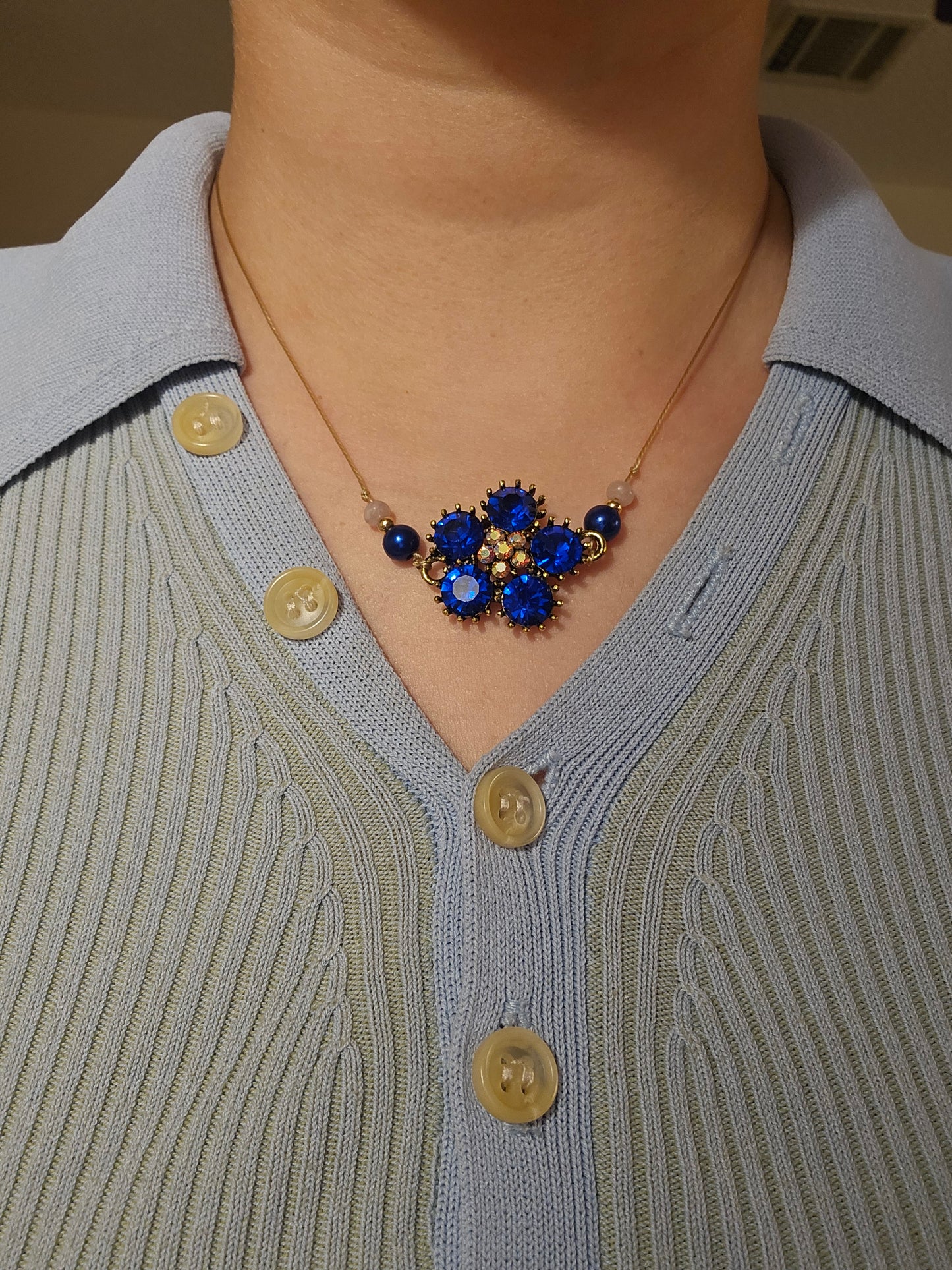 Sapphire Fantasy Necklace